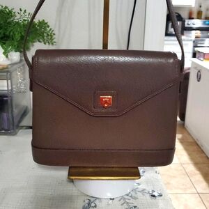 VINTAGE VALENTINO GARAVANI LEATHER SHOULDER BAG 🤎💛